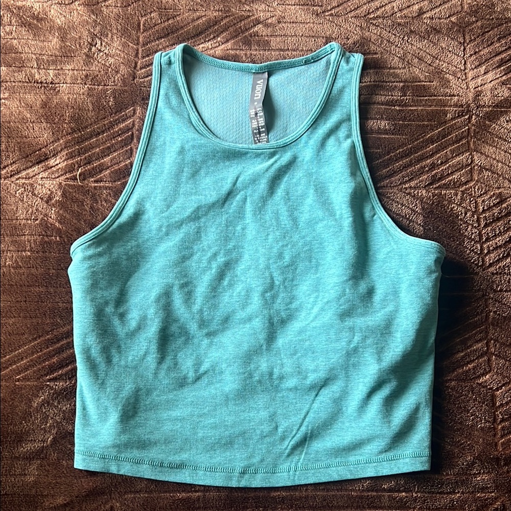 Vuori Teal Tank Top